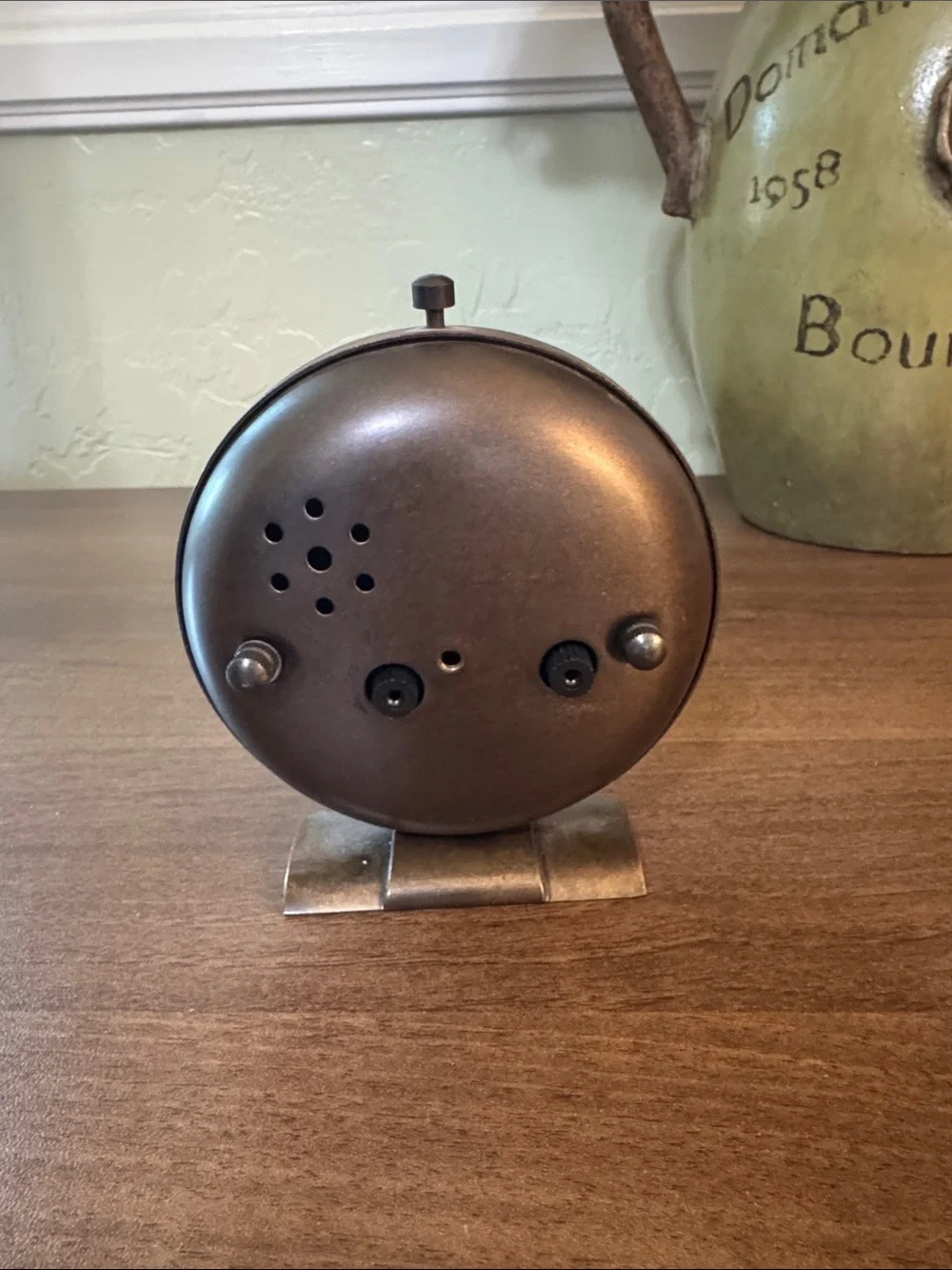 Bronze Round Table Clock - Home Wall Decor